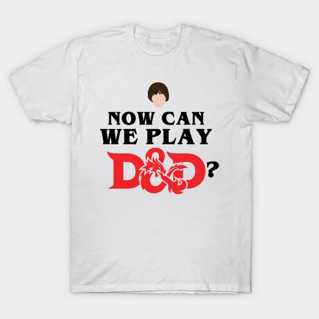 Stranger Things Will D&D T-Shirt by FlowrenceNick00